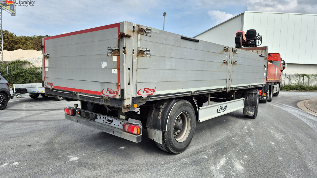 Dropside/ Flatbed trailer Fliegl Baustoffpritsche: picture 11