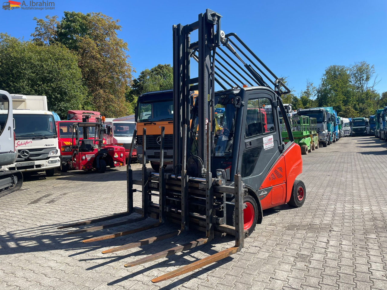 Linde H35T | Arbeitsbreite 2800 mm | Kamera | Voll funktionsfähig - LPG forklift: picture 1 Linde H35T | Arbeitsbreite 2800 mm | Kamera | Voll funktionsfähig - LPG forklift: picture 1
