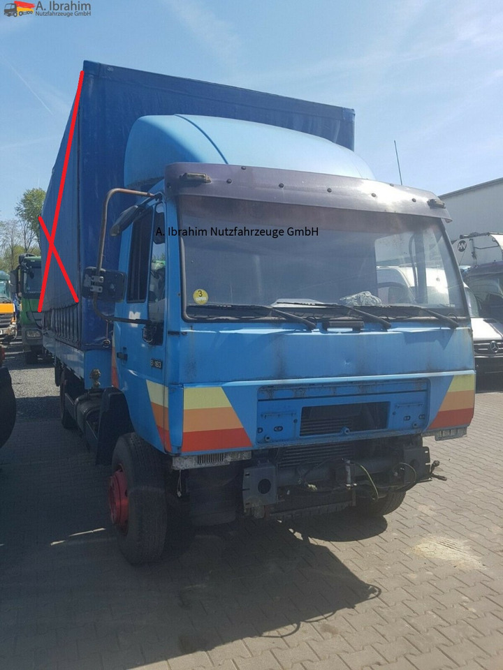 MAN L2000 8.143 fahrbereit, Motor, Getriebe ok, Ohne Plane - Curtainsider truck: picture 2 MAN L2000 8.143 fahrbereit, Motor, Getriebe ok, Ohne Plane - Curtainsider truck: picture 2