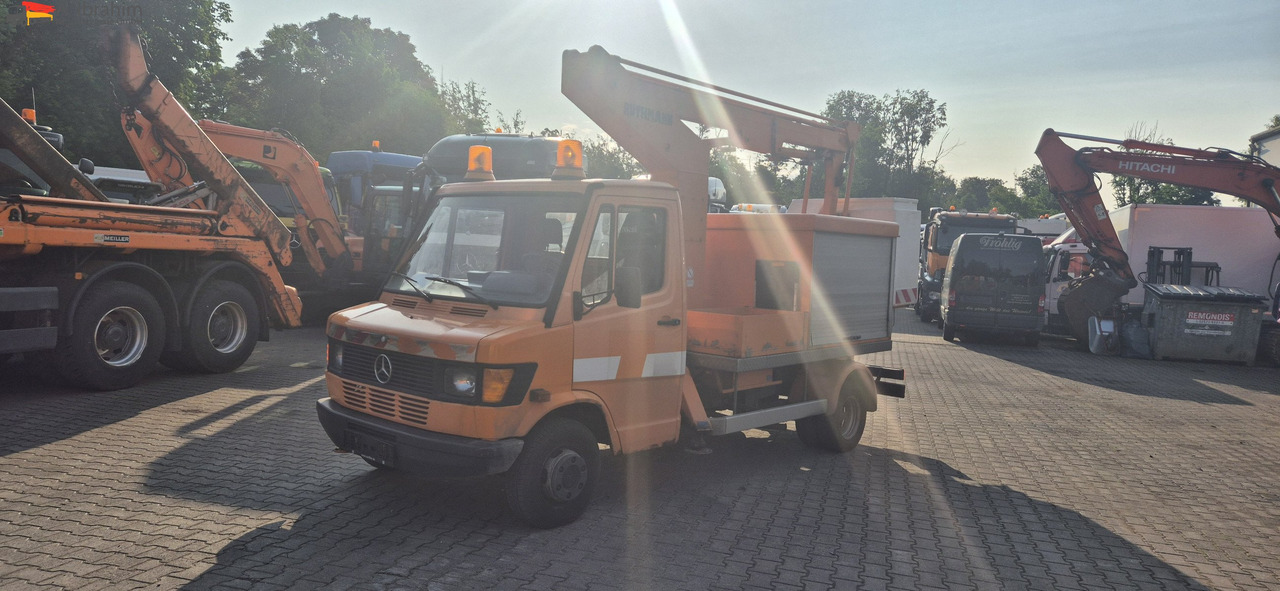 Mercedes-Benz 410D Ruthmann KL 90 Topzustand UVV gültig - Truck mounted aerial platform: picture 1 Mercedes-Benz 410D Ruthmann KL 90 Topzustand UVV gültig - Truck mounted aerial platform: picture 1