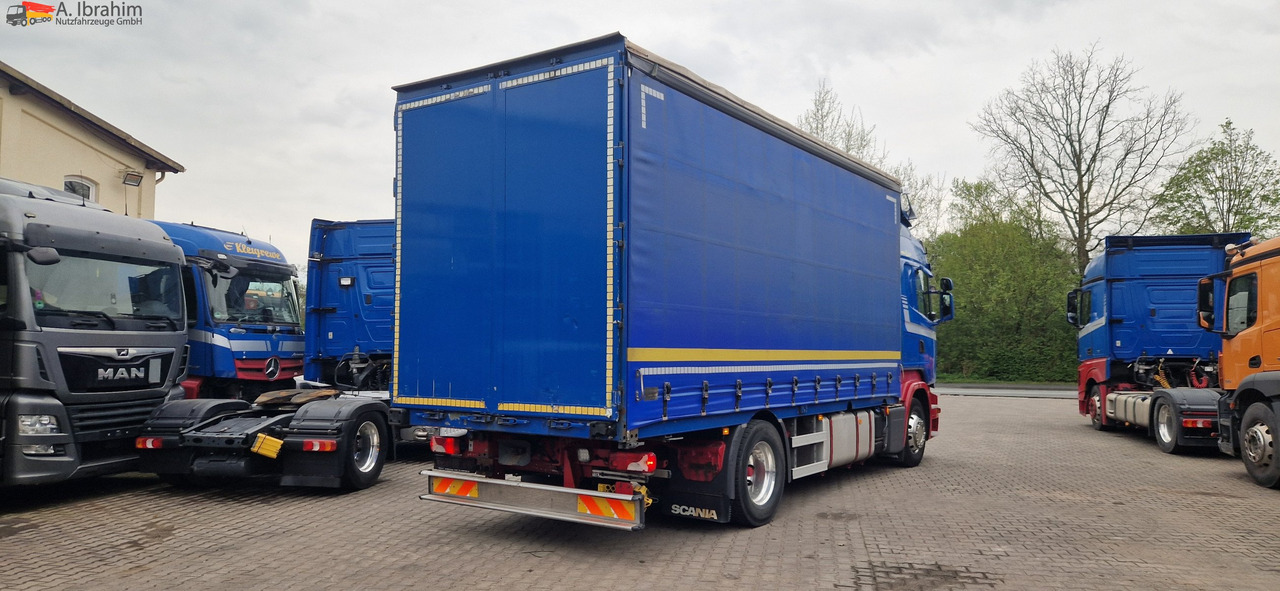 Curtainsider truck Scania R410 Retarder, Klima, Standklima Top Zustand!!: picture 12