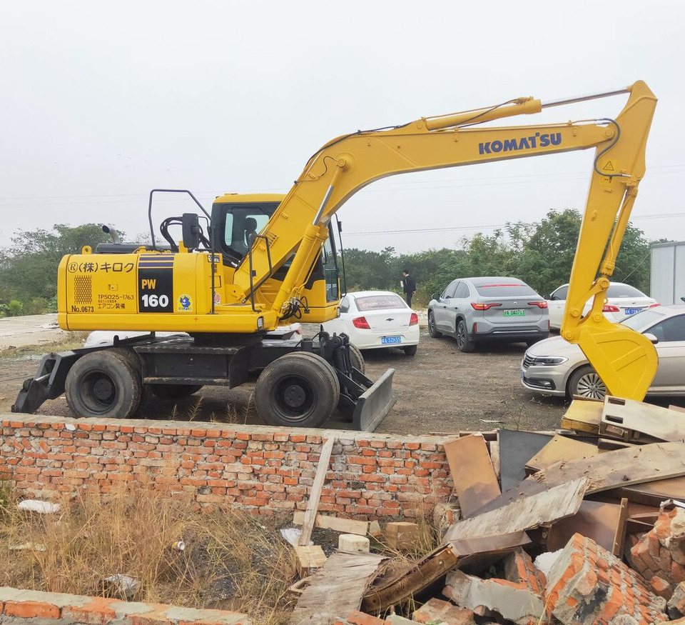 Komatsu PW160 - Crawler excavator: picture 3 Komatsu PW160 - Crawler excavator: picture 3
