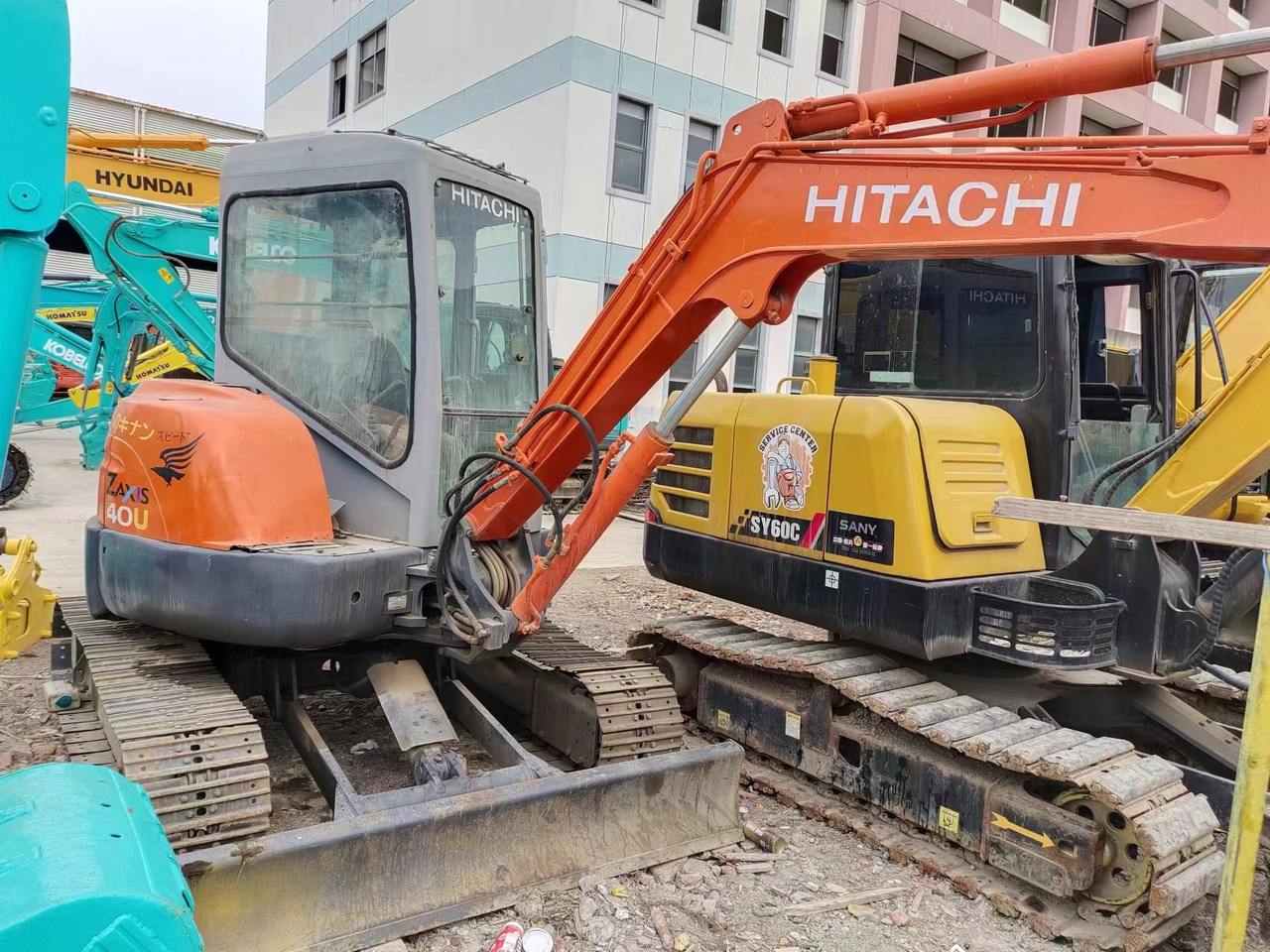 HITACHI ZX40U - Mini excavator: picture 4 HITACHI ZX40U - Mini excavator: picture 4