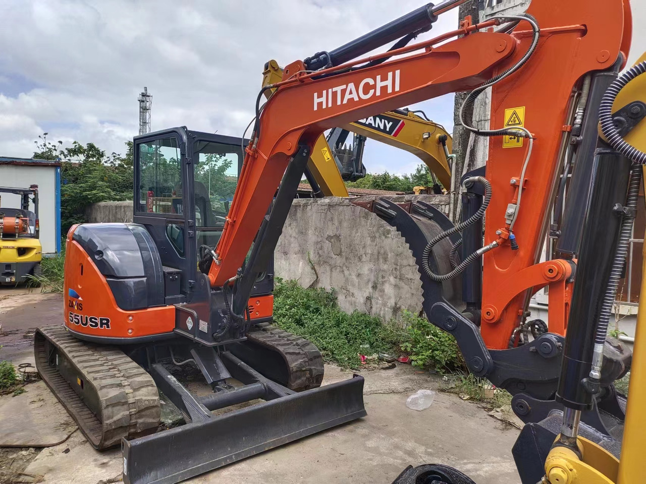 HITACHI ZX55 USR-5A - Mini excavator: picture 4 HITACHI ZX55 USR-5A - Mini excavator: picture 4