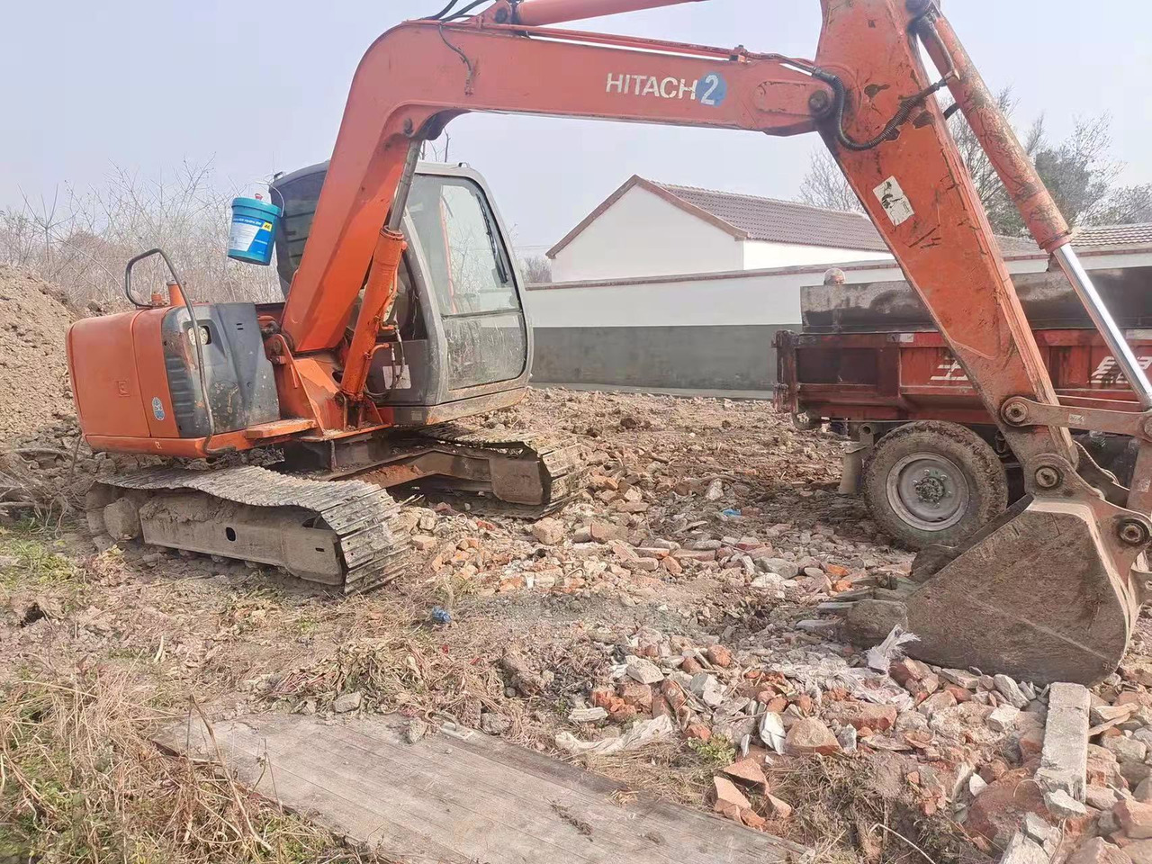 HITACHI ZX70 - Mini excavator: picture 3 HITACHI ZX70 - Mini excavator: picture 3