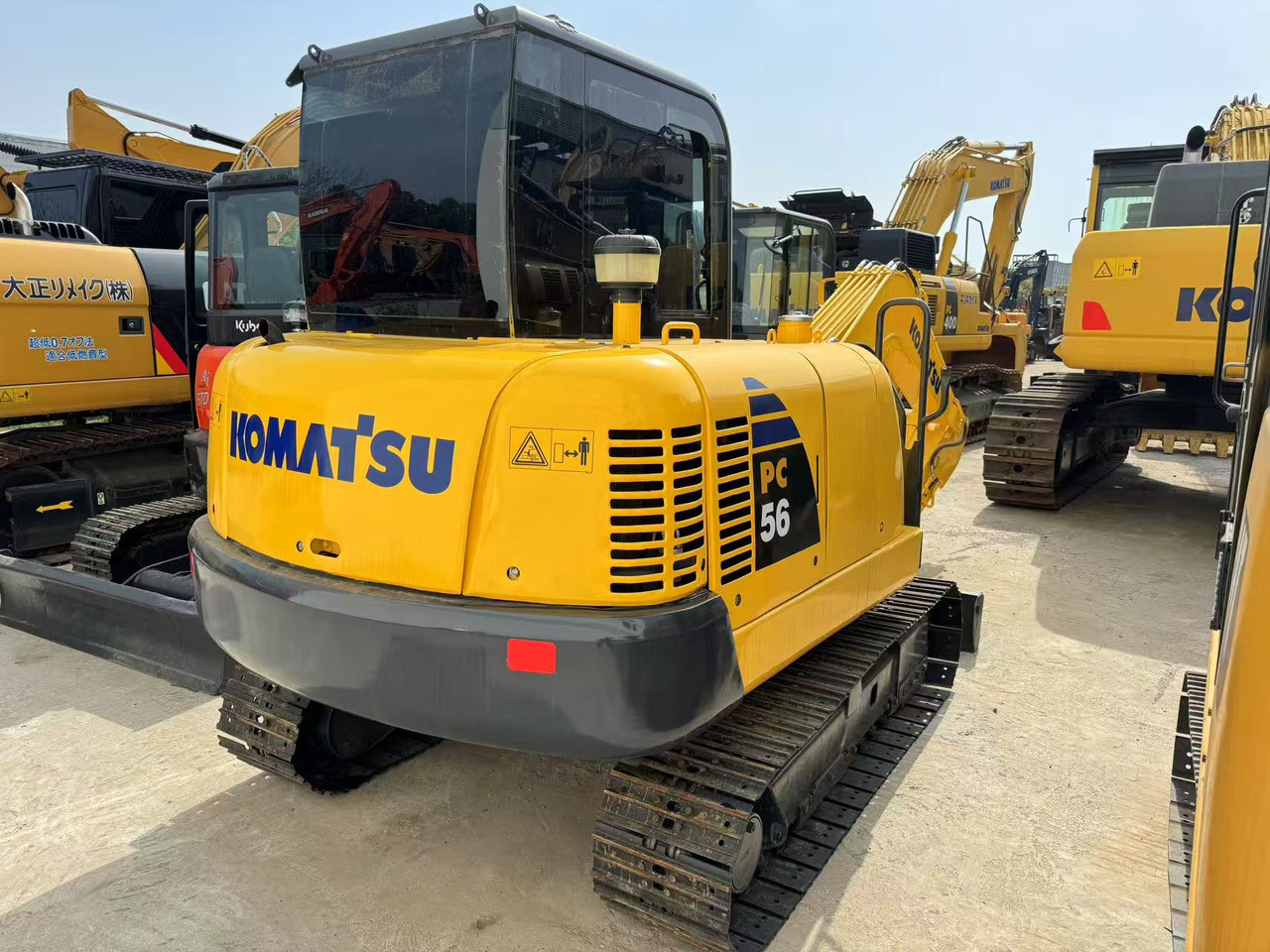 KOMATSU PC56 - Mini excavator: picture 3 KOMATSU PC56 - Mini excavator: picture 3