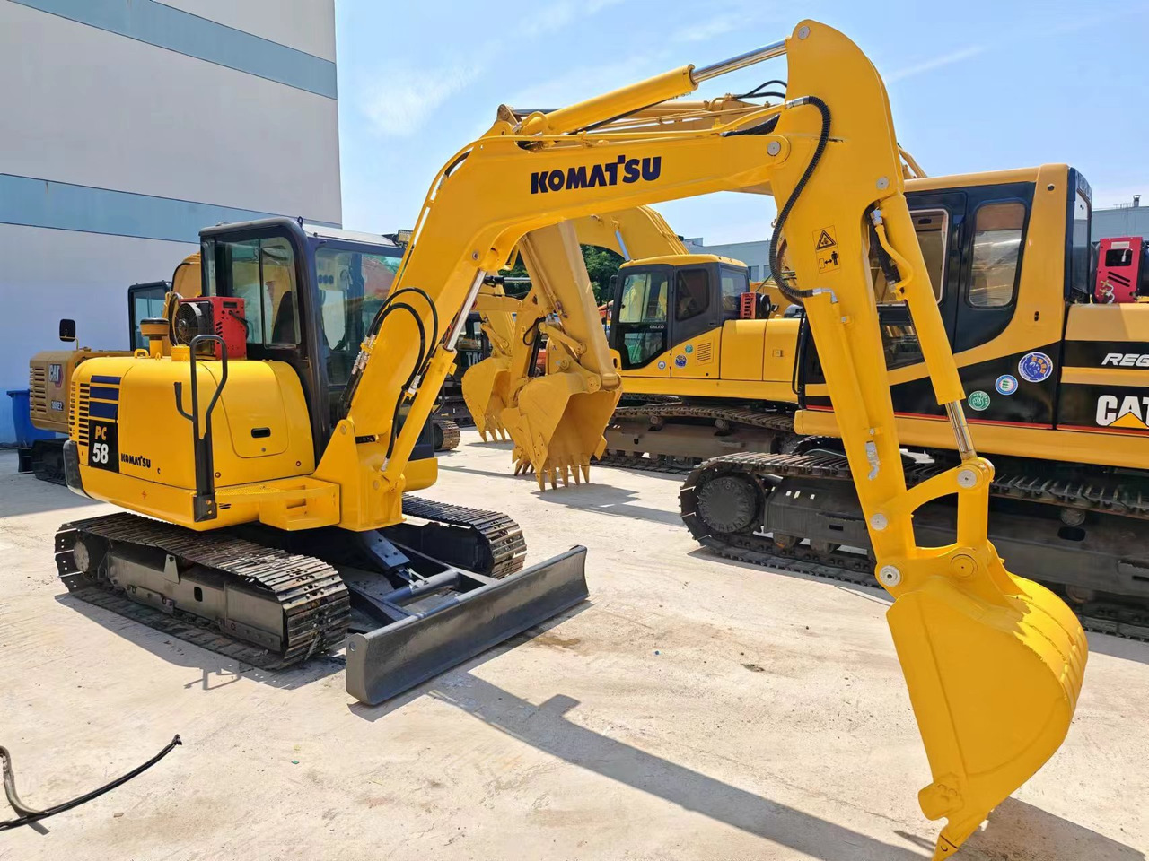 KOMATSU PC58 - Mini excavator: picture 1 KOMATSU PC58 - Mini excavator: picture 1