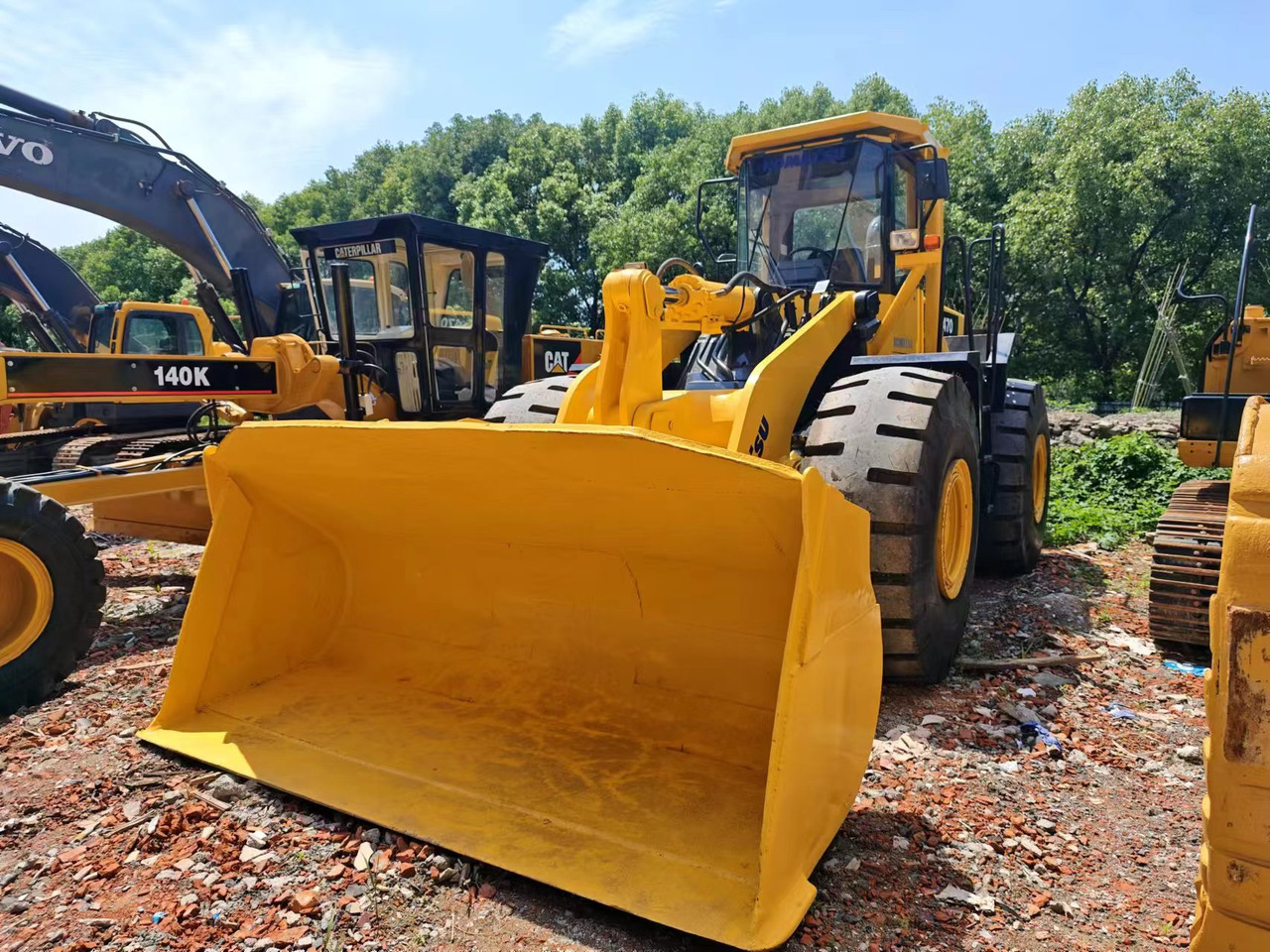 KOMATSU WA470-3 - Wheel loader: picture 5 KOMATSU WA470-3 - Wheel loader: picture 5