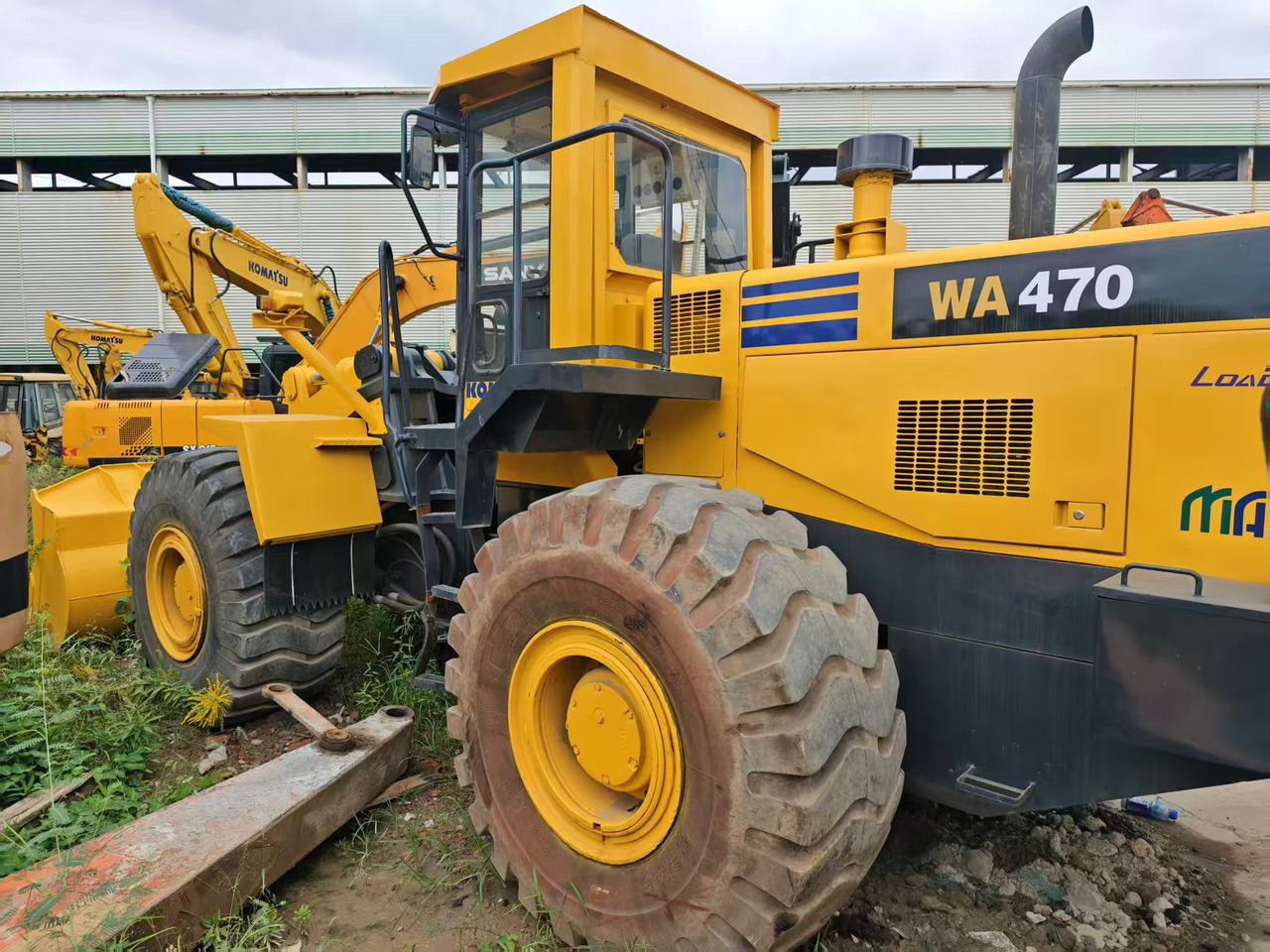 KOMATSU WA470 - Wheel loader: picture 1 KOMATSU WA470 - Wheel loader: picture 1