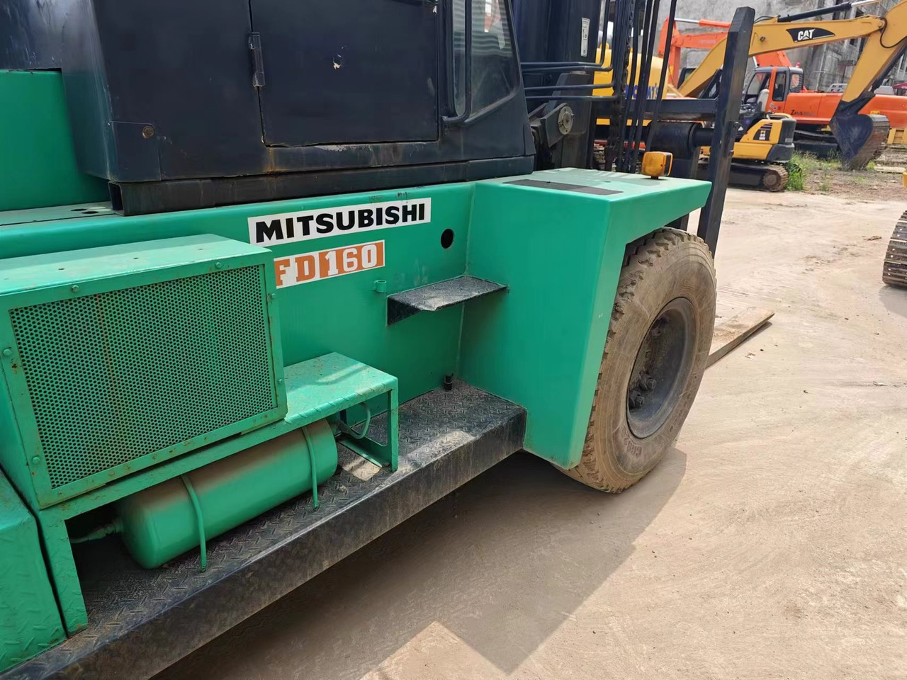 MITSUBISHI FD160 - Diesel forklift: picture 4 MITSUBISHI FD160 - Diesel forklift: picture 4
