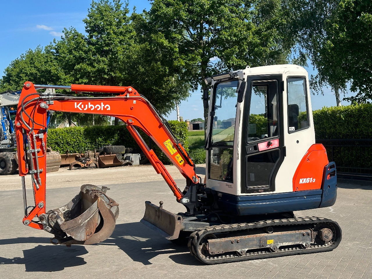 Kubota KX61-3 - Mini excavator: picture 1 Kubota KX61-3 - Mini excavator: picture 1