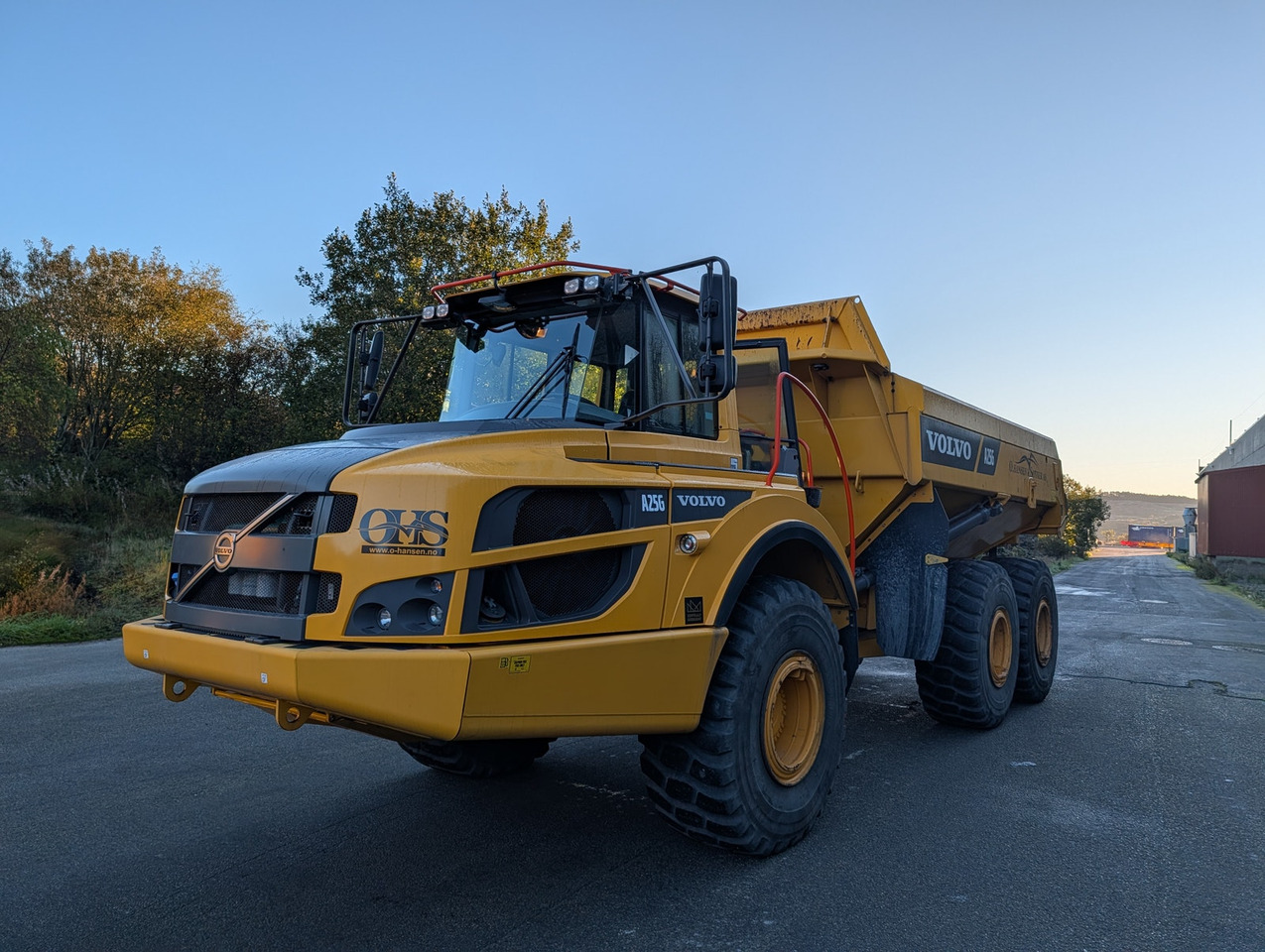 Volvo A25G på hvite skilt - Articulated dumper: picture 1 Volvo A25G på hvite skilt - Articulated dumper: picture 1