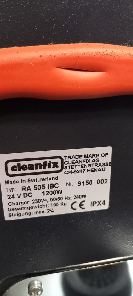 Cleanfix RA505 IBC - Scrubber dryer: picture 5 Cleanfix RA505 IBC - Scrubber dryer: picture 5