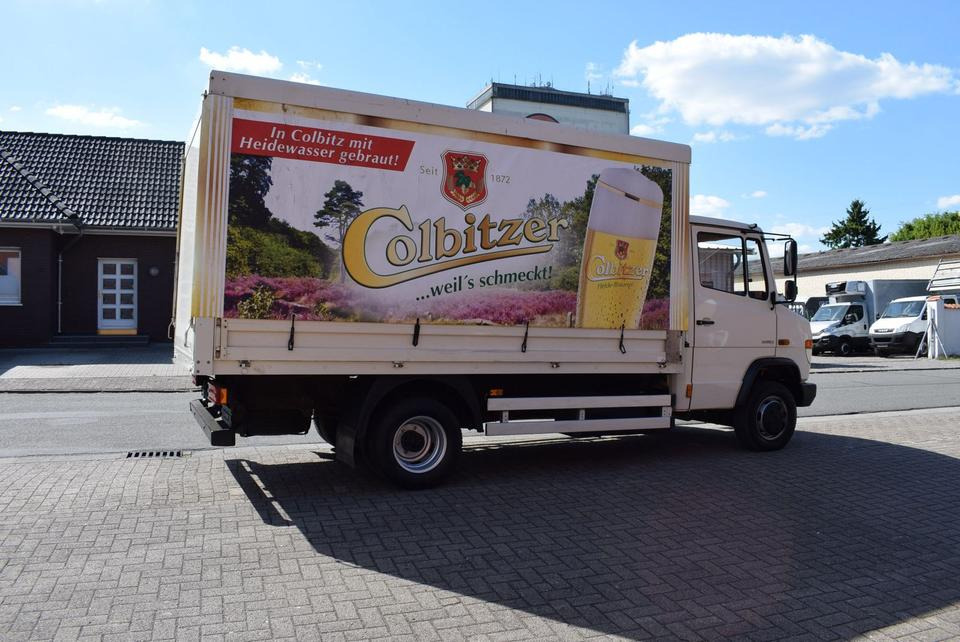 Curtainsider truck Mercedes-Benz Vario Vario 616 D GetränkeNutzlast 2450KG: picture 10