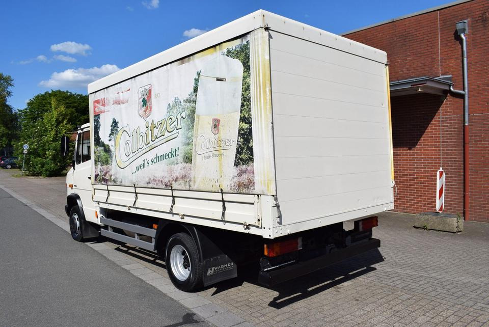 Curtainsider truck Mercedes-Benz Vario Vario 616 D GetränkeNutzlast 2450KG: picture 6