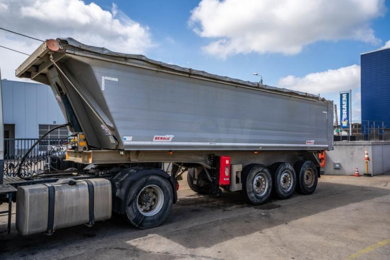 Benalu C39C17-ALU + BACHE - 30m3 - Tipper semi-trailer: picture 2 Benalu C39C17-ALU + BACHE - 30m3 - Tipper semi-trailer: picture 2