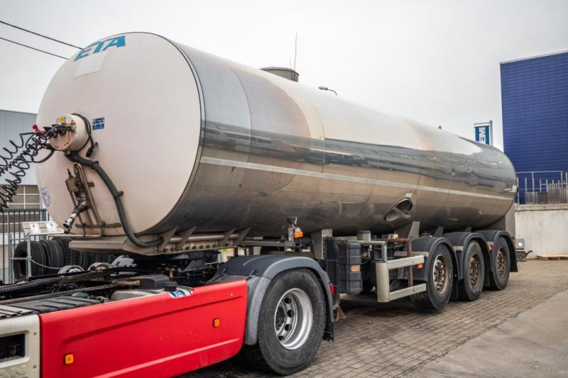 Eta CITERNE LAIT/MILCH/MILK 29000L - Tank semi-trailer: picture 1 Eta CITERNE LAIT/MILCH/MILK 29000L - Tank semi-trailer: picture 1