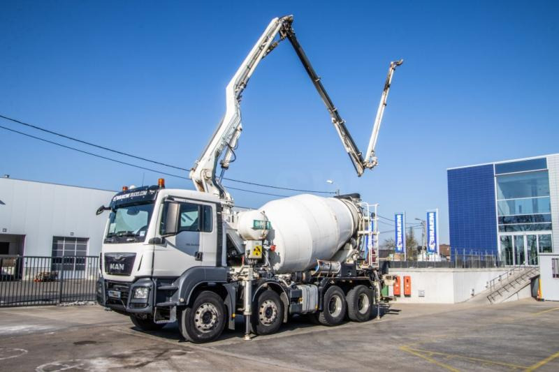 MAN TGS 35.400+PUMI+BOOMIXZ424 - Concrete pump truck: picture 1 MAN TGS 35.400+PUMI+BOOMIXZ424 - Concrete pump truck: picture 1