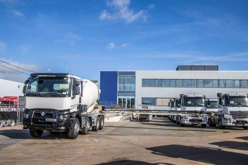 Renault C430+THEAM 12M (belt/band/tapis) - Concrete mixer truck: picture 3 Renault C430+THEAM 12M (belt/band/tapis) - Concrete mixer truck: picture 3