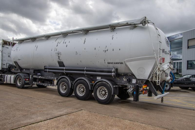 SPITZER SILO EUROVRAC-SK 2460 60M³/5xCOMP - Silo semi-trailer: picture 4 SPITZER SILO EUROVRAC-SK 2460 60M³/5xCOMP - Silo semi-trailer: picture 4