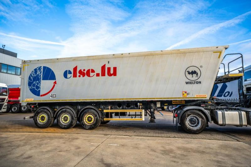 Wielton WIELTON-ALU-52M2(GRAIN/CEREALIERE/GETREIDE) - Tipper semi-trailer: picture 3 Wielton WIELTON-ALU-52M2(GRAIN/CEREALIERE/GETREIDE) - Tipper semi-trailer: picture 3