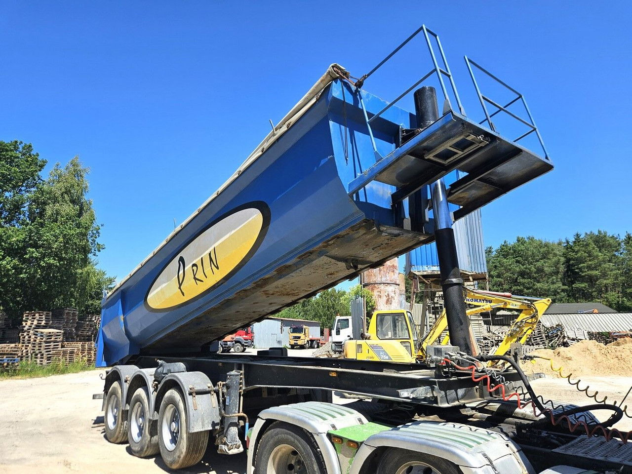 Tipper semi-trailer Diversen W25 24 M3 CMT W25 24 M3: picture 7