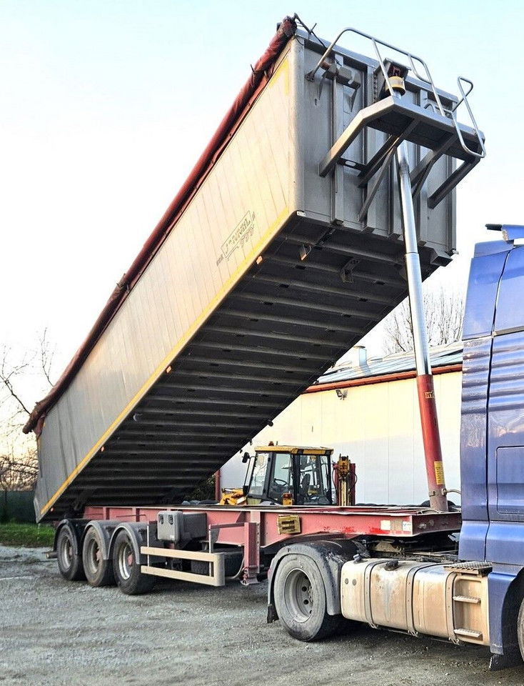 Janmil NWD 40 m3 - 2016 year of production - new floor - ready to work - Tipper semi-trailer: picture 1 Janmil NWD 40 m3 - 2016 year of production - new floor - ready to work - Tipper semi-trailer: picture 1