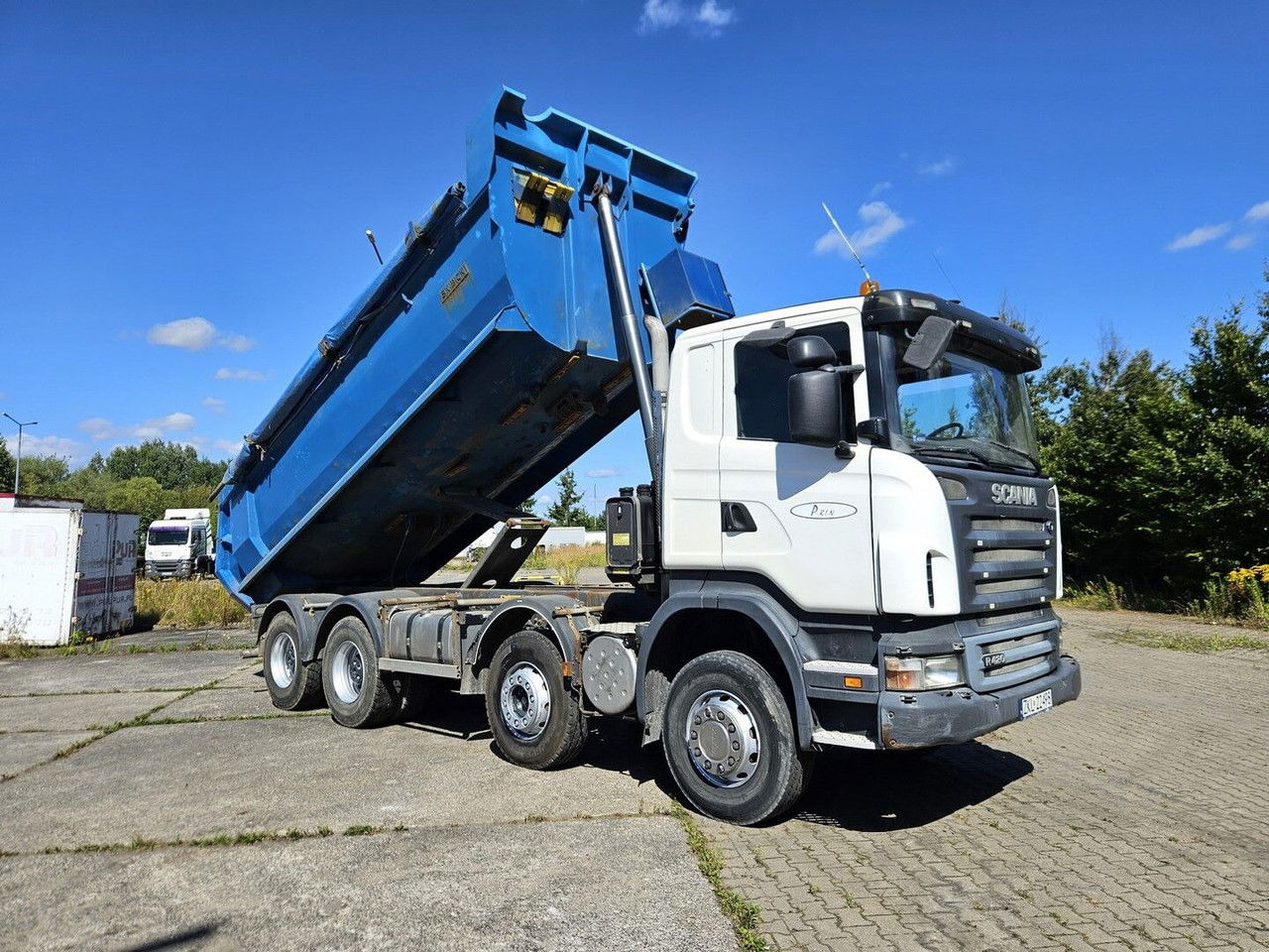 Scania R420 8x4 - Tipper - full spring - 2007 year - Tipper: picture 2 Scania R420 8x4 - Tipper - full spring - 2007 year - Tipper: picture 2