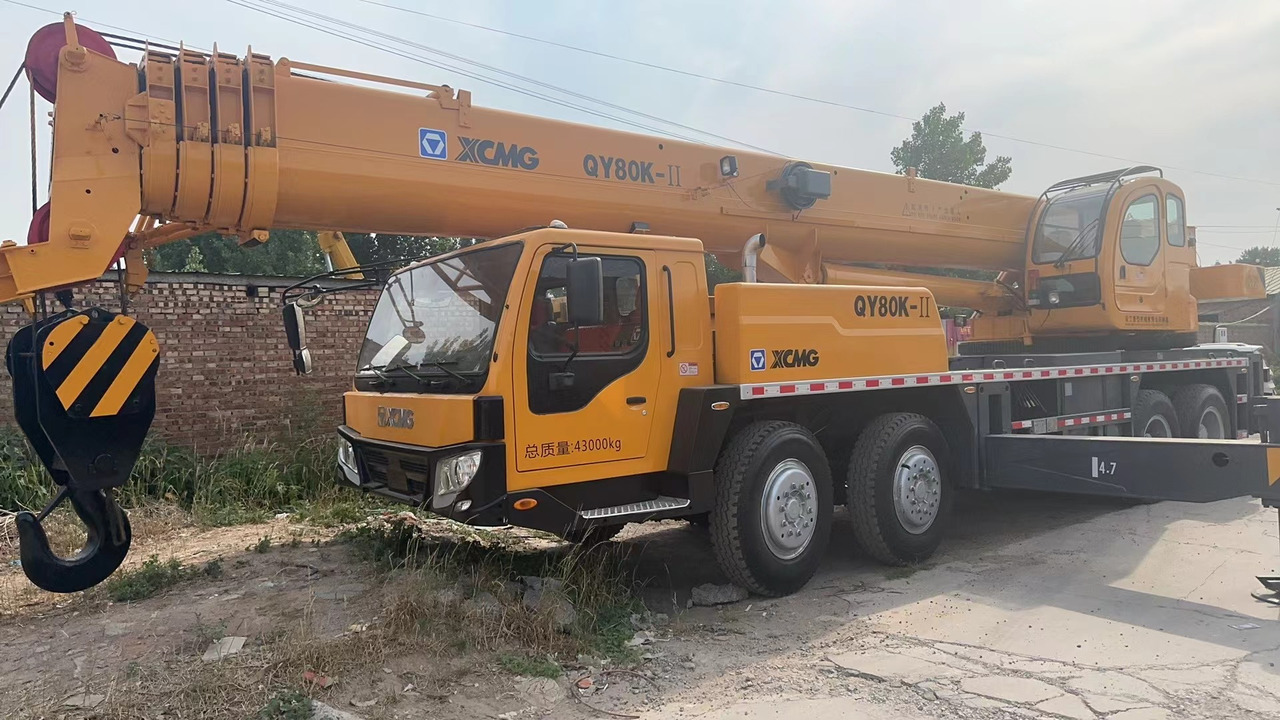 XCMG QY80K used 80ton truck crane - All terrain crane: picture 5 XCMG QY80K used 80ton truck crane - All terrain crane: picture 5
