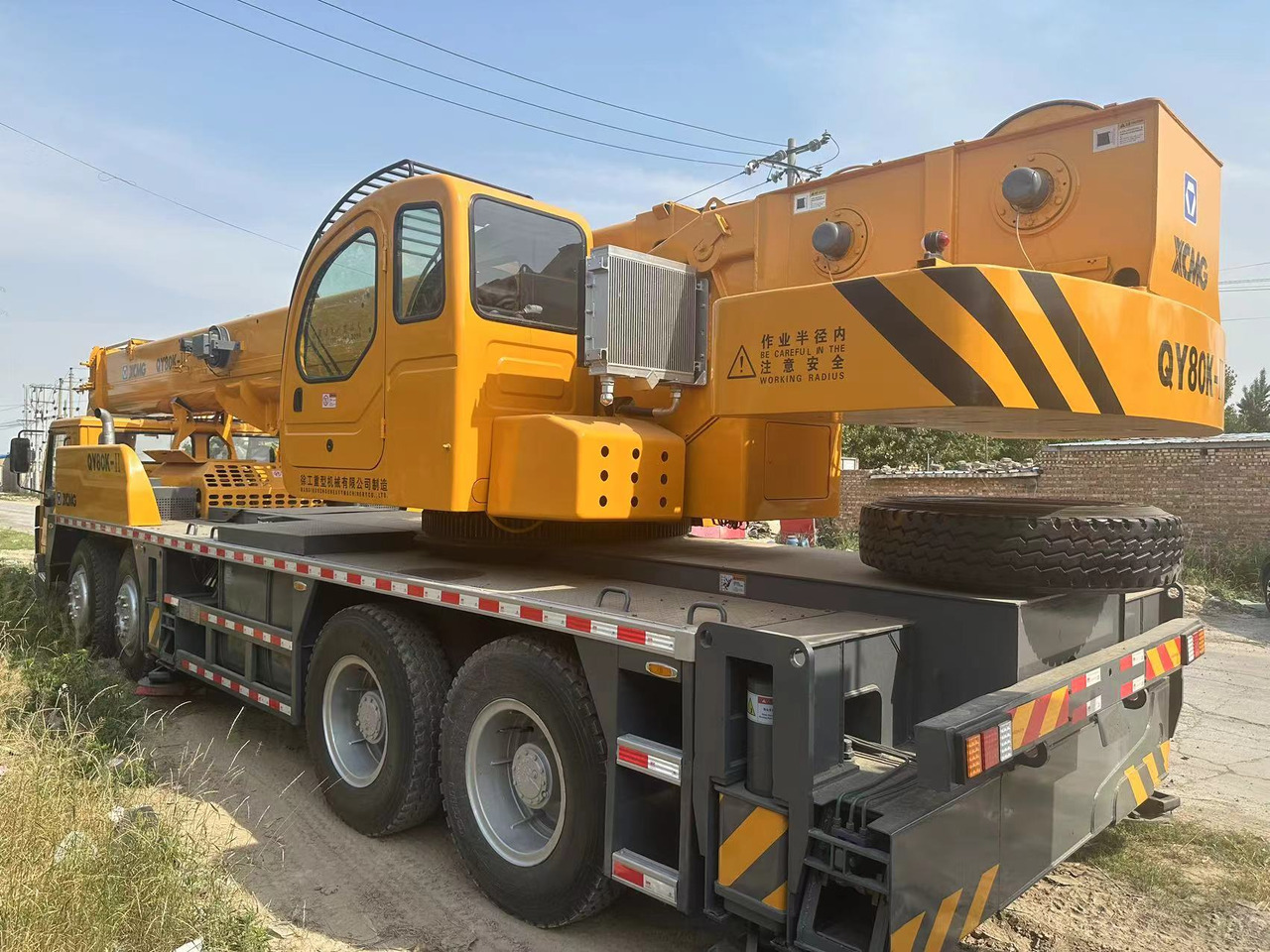 XCMG QY80K used 80ton truck crane - All terrain crane: picture 3 XCMG QY80K used 80ton truck crane - All terrain crane: picture 3