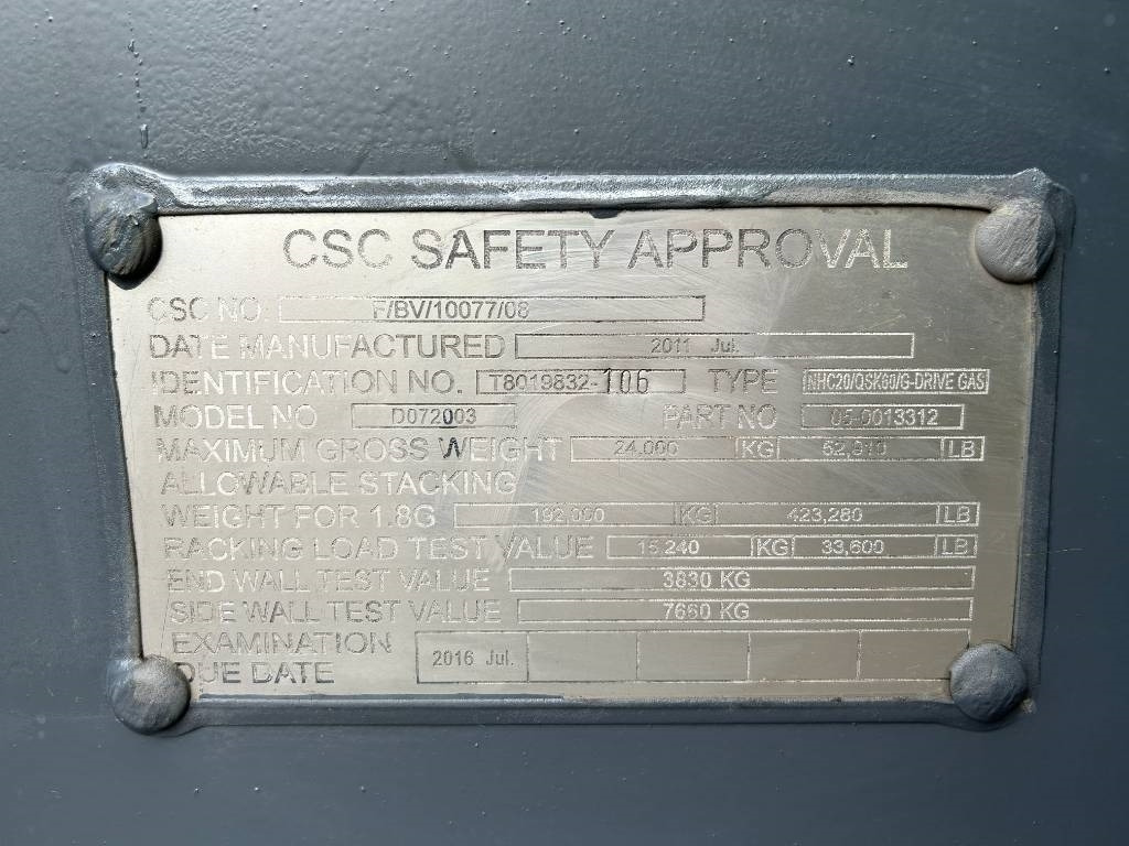 20FT Used Genset Container - DPX-29037 - Generator set: picture 4 20FT Used Genset Container - DPX-29037 - Generator set: picture 4