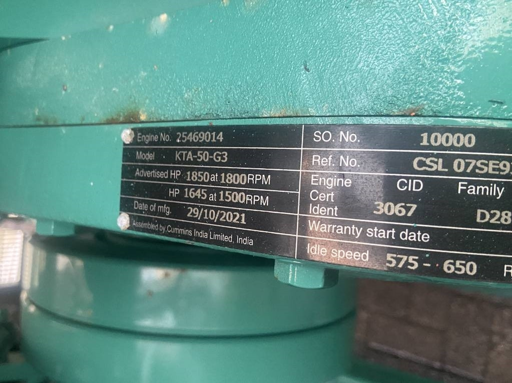 Cummins C1400D5 - 1.400 kVA Generator - DPX-18532-O - Generator set: picture 4 Cummins C1400D5 - 1.400 kVA Generator - DPX-18532-O - Generator set: picture 4