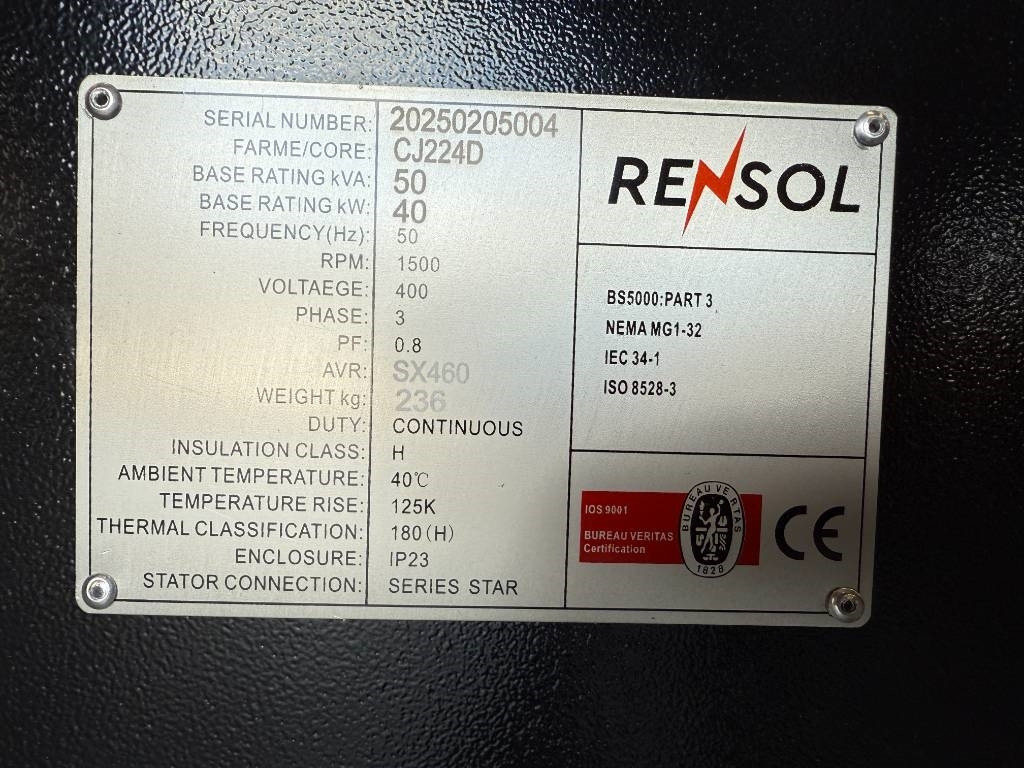 New Generator set DPX CJ224D - 50 kVA Alternator - DPX-33903: picture 7