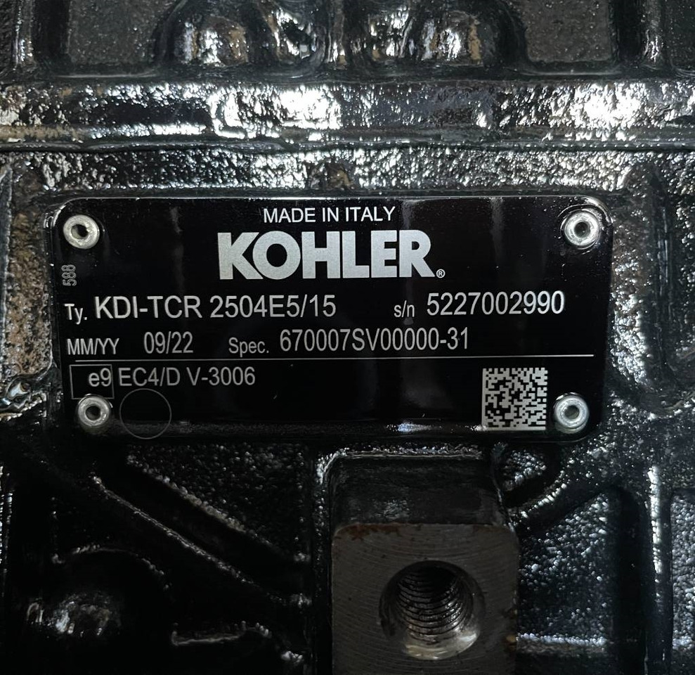 New Generator set Kohler KDI2504T - 50 kVA Stage V Generator - DPX-19005: picture 16