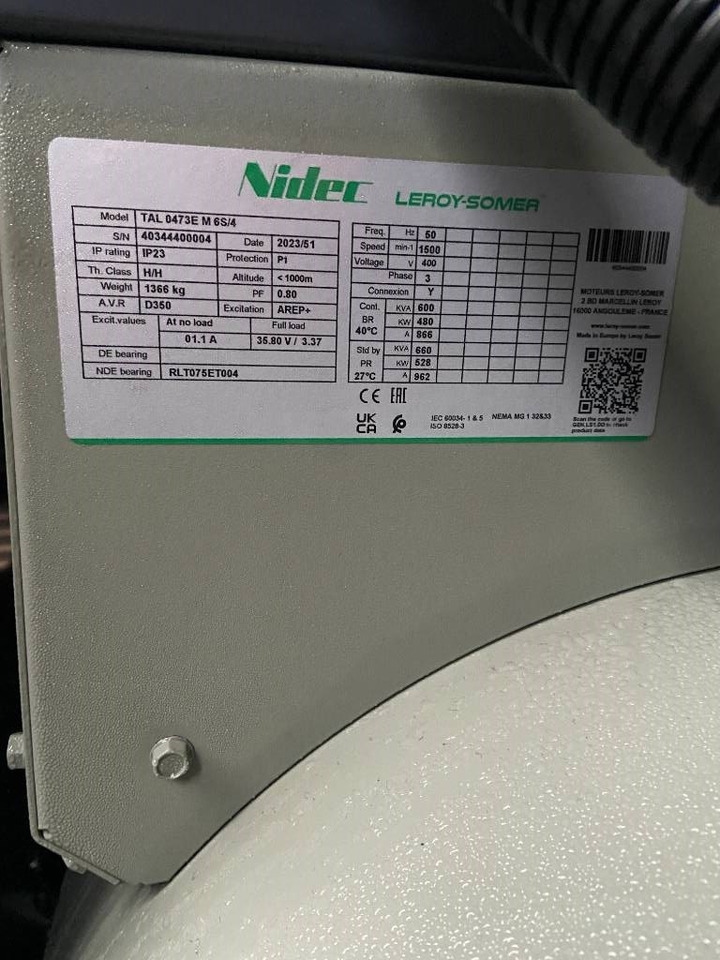 New Generator set Scania DC16 - 660 kVA Generator - DPX-17954: picture 18 New Generator set Scania DC16 - 660 kVA Generator - DPX-17954: picture 18