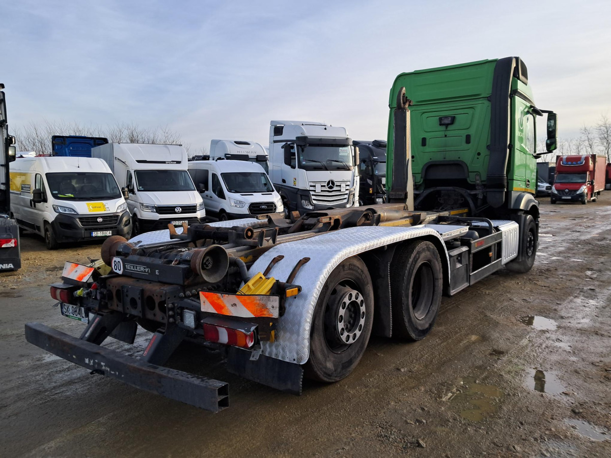 MERCEDES BENZ ACTROS HAKOWIEC - Hook lift truck: picture 5 MERCEDES BENZ ACTROS HAKOWIEC - Hook lift truck: picture 5
