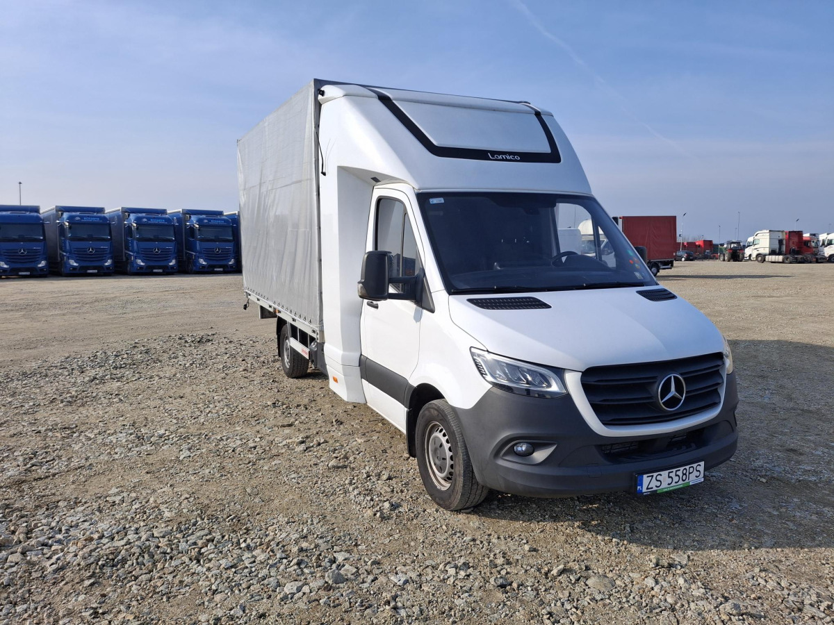 Curtain side van MERCEDES BENZ SPRINTER PLANDEKA: picture 1