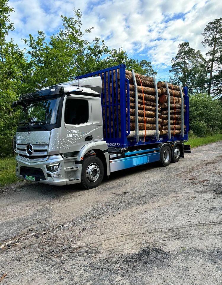 Mercedes-Benz eActros 400 6x2 BDF Elektryczny - Timber truck, Electric truck: picture 2 Mercedes-Benz eActros 400 6x2 BDF Elektryczny - Timber truck, Electric truck: picture 2
