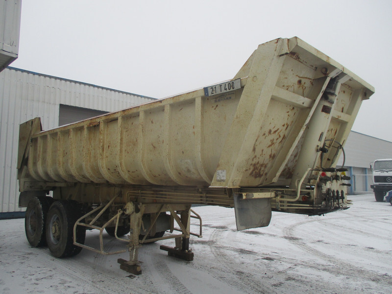 Fruehauf 2 Axle ,Steel Tipper , Drum Brakes , Spring suspension - Tipper semi-trailer: picture 4 Fruehauf 2 Axle ,Steel Tipper , Drum Brakes , Spring suspension - Tipper semi-trailer: picture 4