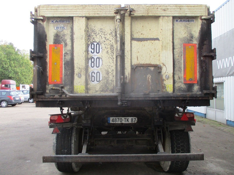 Tipper semi-trailer Kaiser 2 axle , Steel tipper trailer , Drum Brakes , Spring Suspension: picture 7