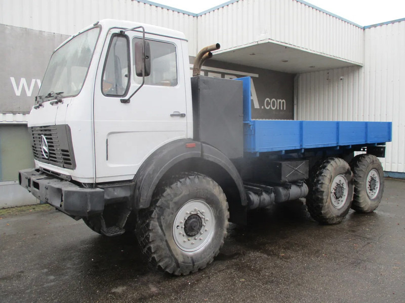 Mercedes-Benz FAP 2026 , V8 , 6x6 , ZF Manual , Spring suspension , Ex - Dropside/ Flatbed truck: picture 1 Mercedes-Benz FAP 2026 , V8 , 6x6 , ZF Manual , Spring suspension , Ex - Dropside/ Flatbed truck: picture 1