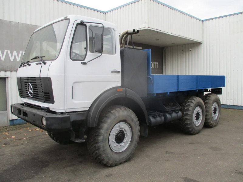 Mercedes-Benz FAP 2026 , V8 , 6x6 , ZF Manual , Spring suspension , ex - Dropside/ Flatbed truck: picture 1 Mercedes-Benz FAP 2026 , V8 , 6x6 , ZF Manual , Spring suspension , ex - Dropside/ Flatbed truck: picture 1