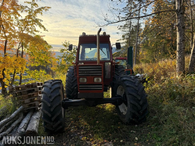 1980 Fiat 880 m/Turbo, nylig oppusset - Farm tractor: picture 2 1980 Fiat 880 m/Turbo, nylig oppusset - Farm tractor: picture 2
