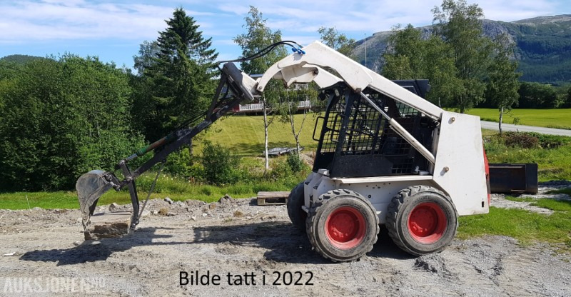 1986 Bobcat 743 kompaktlaster med mye utstyr - MVA-FRI - Skid steer loader: picture 5 1986 Bobcat 743 kompaktlaster med mye utstyr - MVA-FRI - Skid steer loader: picture 5