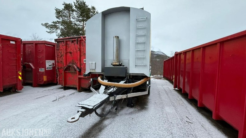1996 ATKA RSP 24 trippelkjerre med Hillevåg tipp bulktank 6 kammers - Tank trailer: picture 3 1996 ATKA RSP 24 trippelkjerre med Hillevåg tipp bulktank 6 kammers - Tank trailer: picture 3