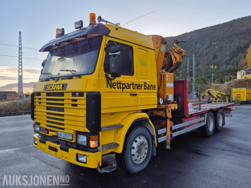 1996 Scania R113HL6x4A, kranbil, repobjekt - Crane truck: picture 1 1996 Scania R113HL6x4A, kranbil, repobjekt - Crane truck: picture 1