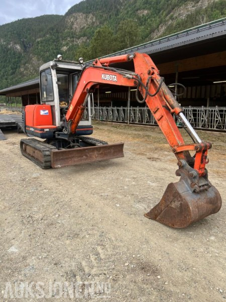 1997 Kubota KX 121-2 gravemaskin med 2 skuffer og klype - Excavator: picture 5 1997 Kubota KX 121-2 gravemaskin med 2 skuffer og klype - Excavator: picture 5