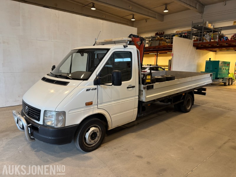 2002 Volkswagen LT46 planbil med Palfinger PC2300 kran - Crane truck: picture 1 2002 Volkswagen LT46 planbil med Palfinger PC2300 kran - Crane truck: picture 1