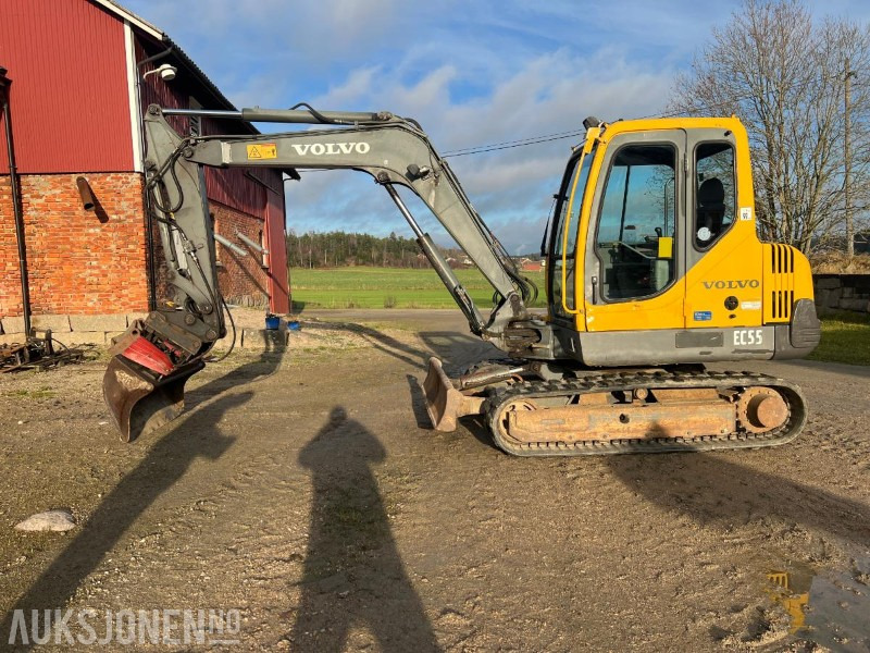 2002 Volvo EC55 beltegraver - 3 skuffer - 6396 timer - Excavator: picture 3 2002 Volvo EC55 beltegraver - 3 skuffer - 6396 timer - Excavator: picture 3