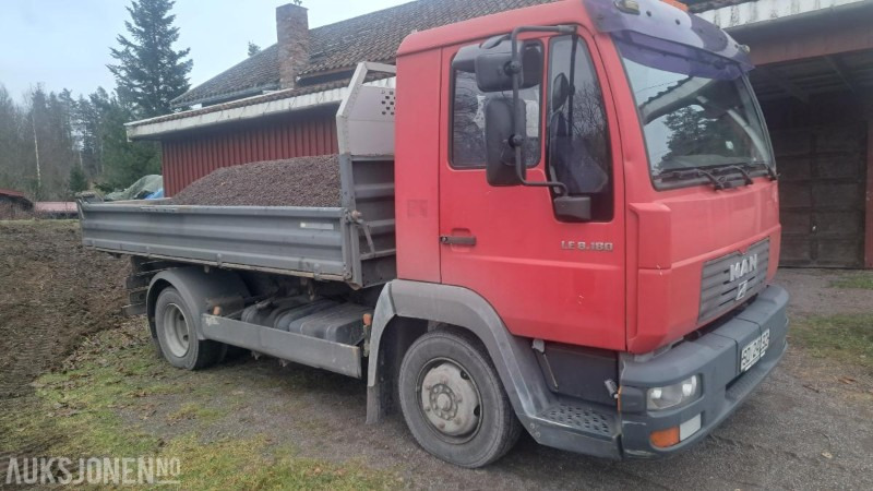 2004 MAN LE8.180 tippbil eu ok til 02.2026 - Tipper: picture 2 2004 MAN LE8.180 tippbil eu ok til 02.2026 - Tipper: picture 2
